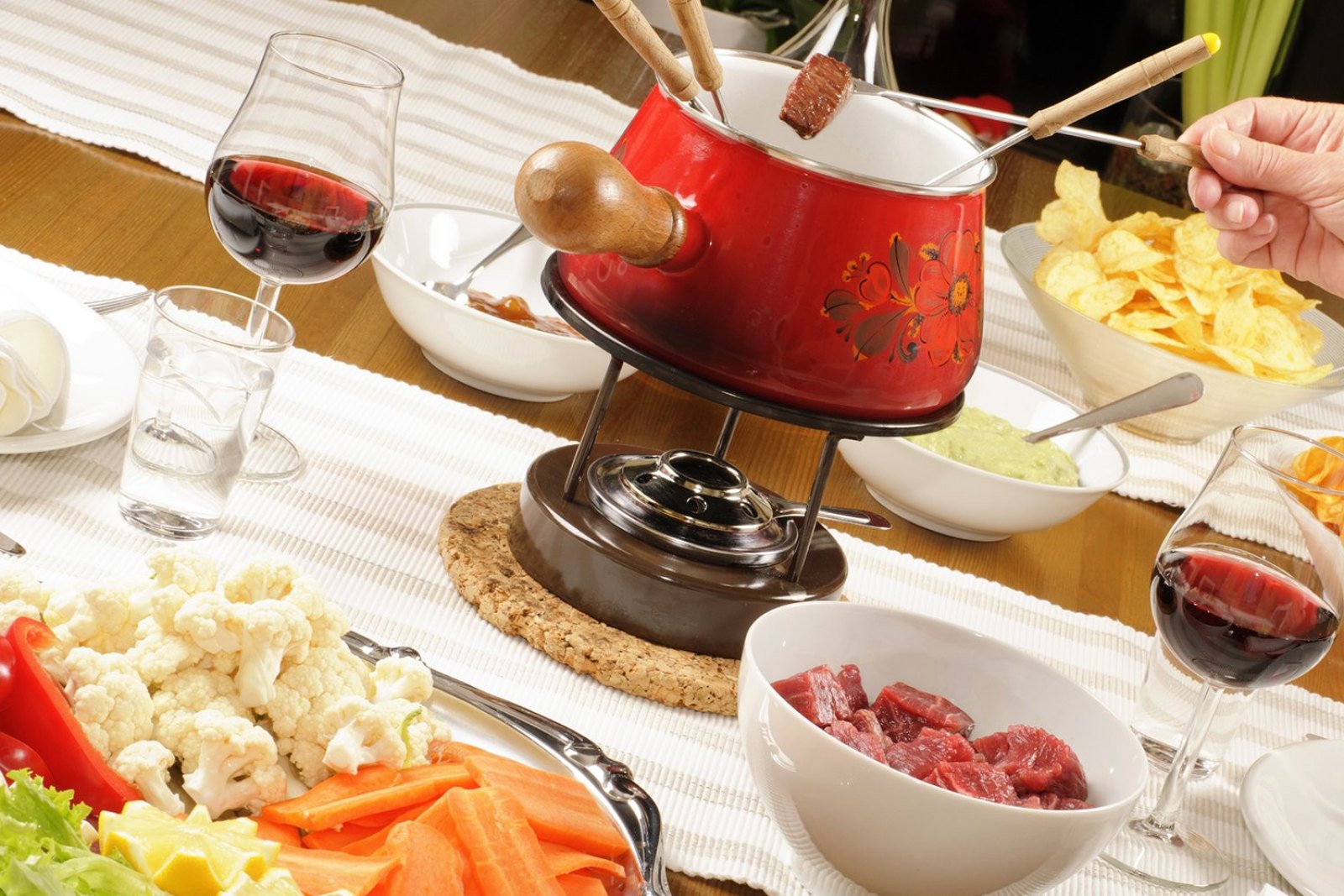 Fondue Bourguignonne à discrétion